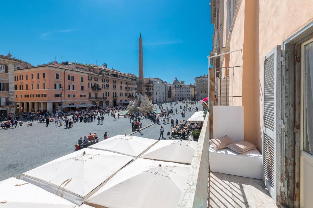 Apartmán New! Amazing Piazza Navona View Řím Exteriér fotografie