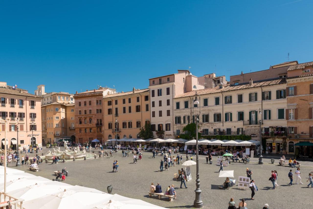 Apartmán New! Amazing Piazza Navona View Řím Exteriér fotografie