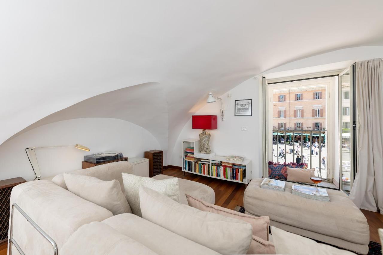 Apartmán New! Amazing Piazza Navona View Řím Exteriér fotografie