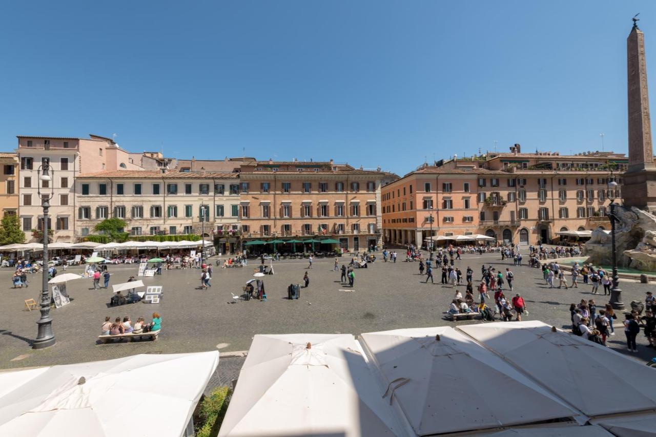 Apartmán New! Amazing Piazza Navona View Řím Exteriér fotografie