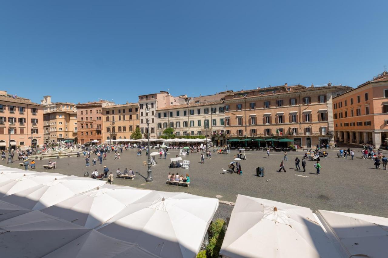 Apartmán New! Amazing Piazza Navona View Řím Exteriér fotografie