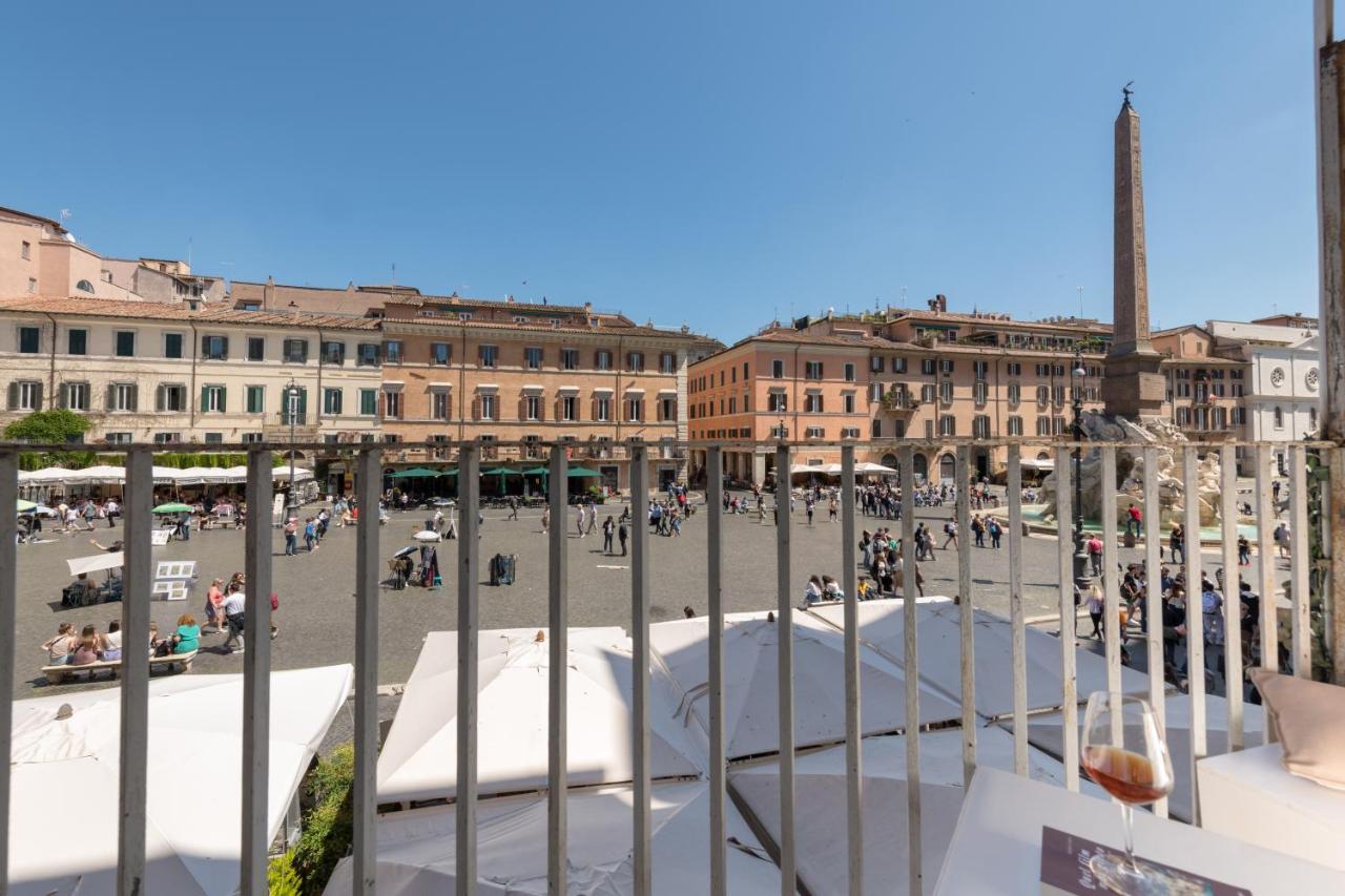 Apartmán New! Amazing Piazza Navona View Řím Exteriér fotografie