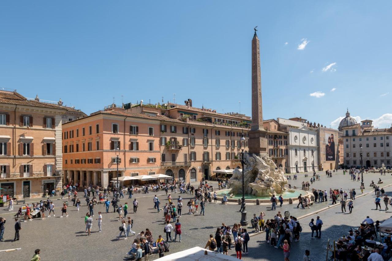 Apartmán New! Amazing Piazza Navona View Řím Exteriér fotografie
