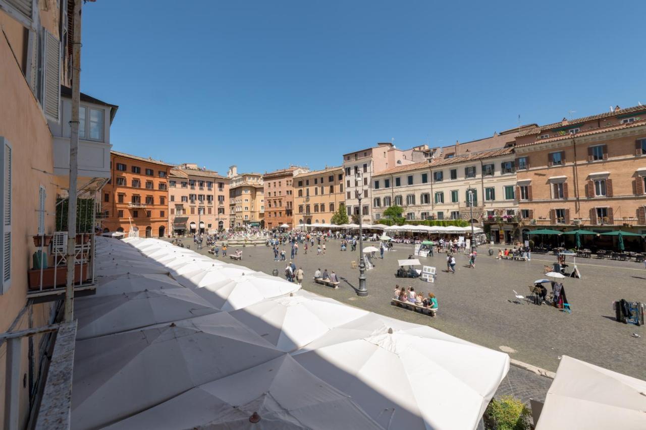 Apartmán New! Amazing Piazza Navona View Řím Exteriér fotografie