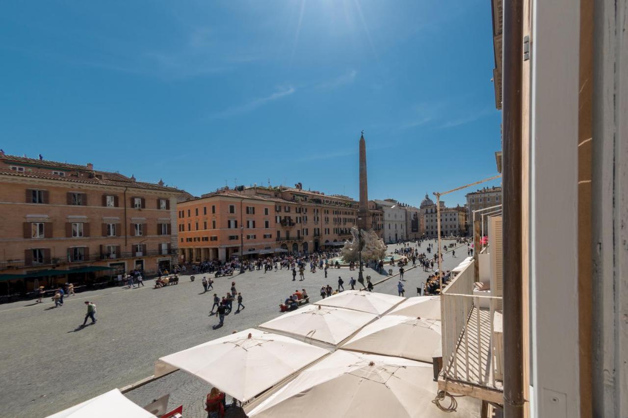 Apartmán New! Amazing Piazza Navona View Řím Exteriér fotografie