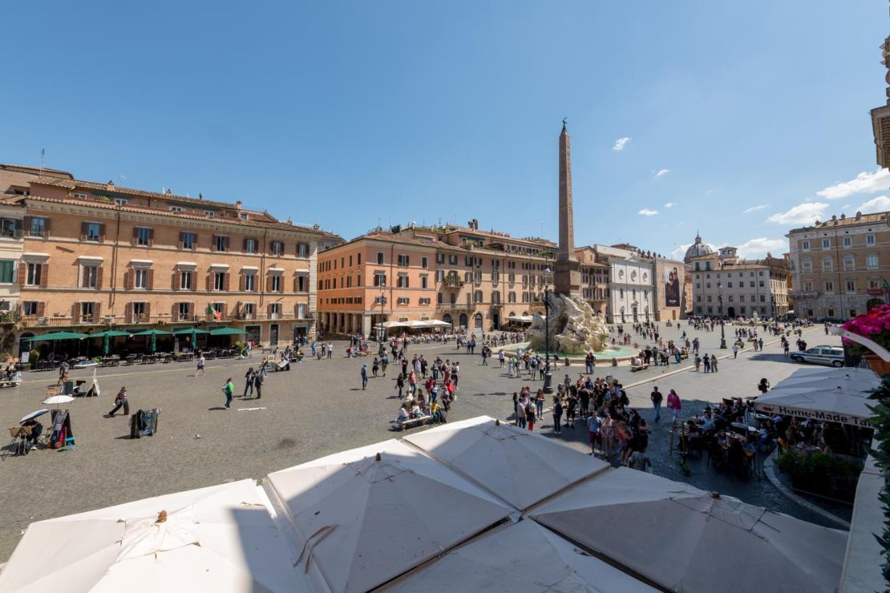Apartmán New! Amazing Piazza Navona View Řím Exteriér fotografie